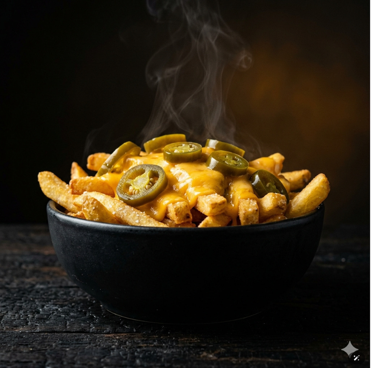 Loaded Cheddar Jalapeno Fries