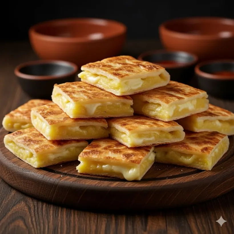 Patatesli Kaşarlı Gözleme